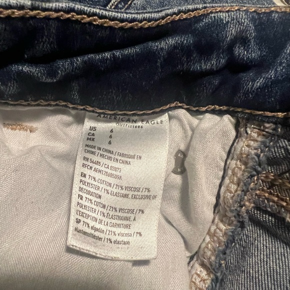 American Eagle Denim Shortie Shorts - Picture 6 of 6